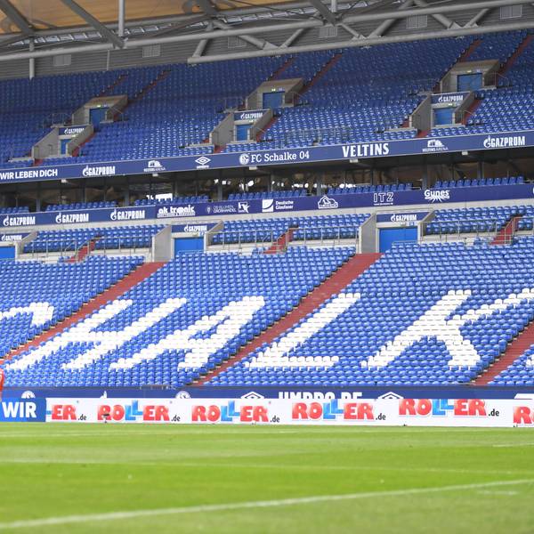 Schalke leere Ränge