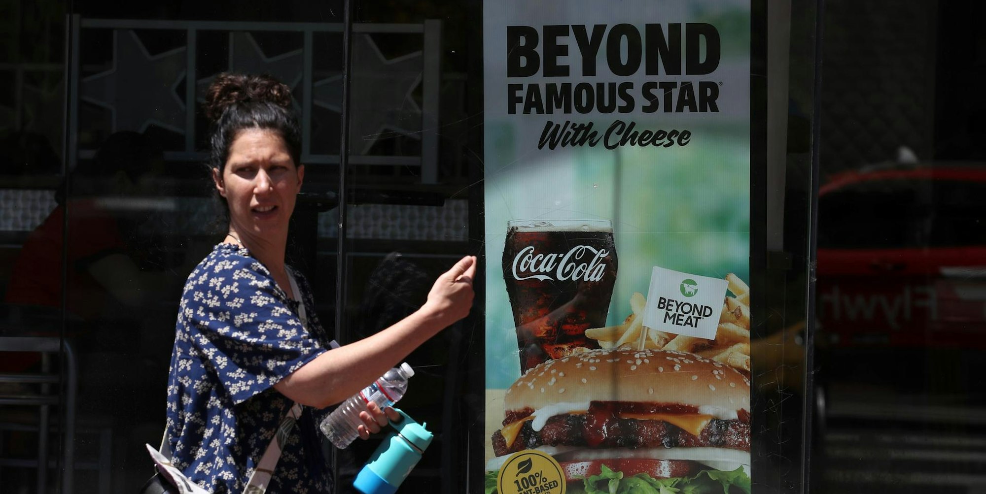 Beyond Meat Burger  afp