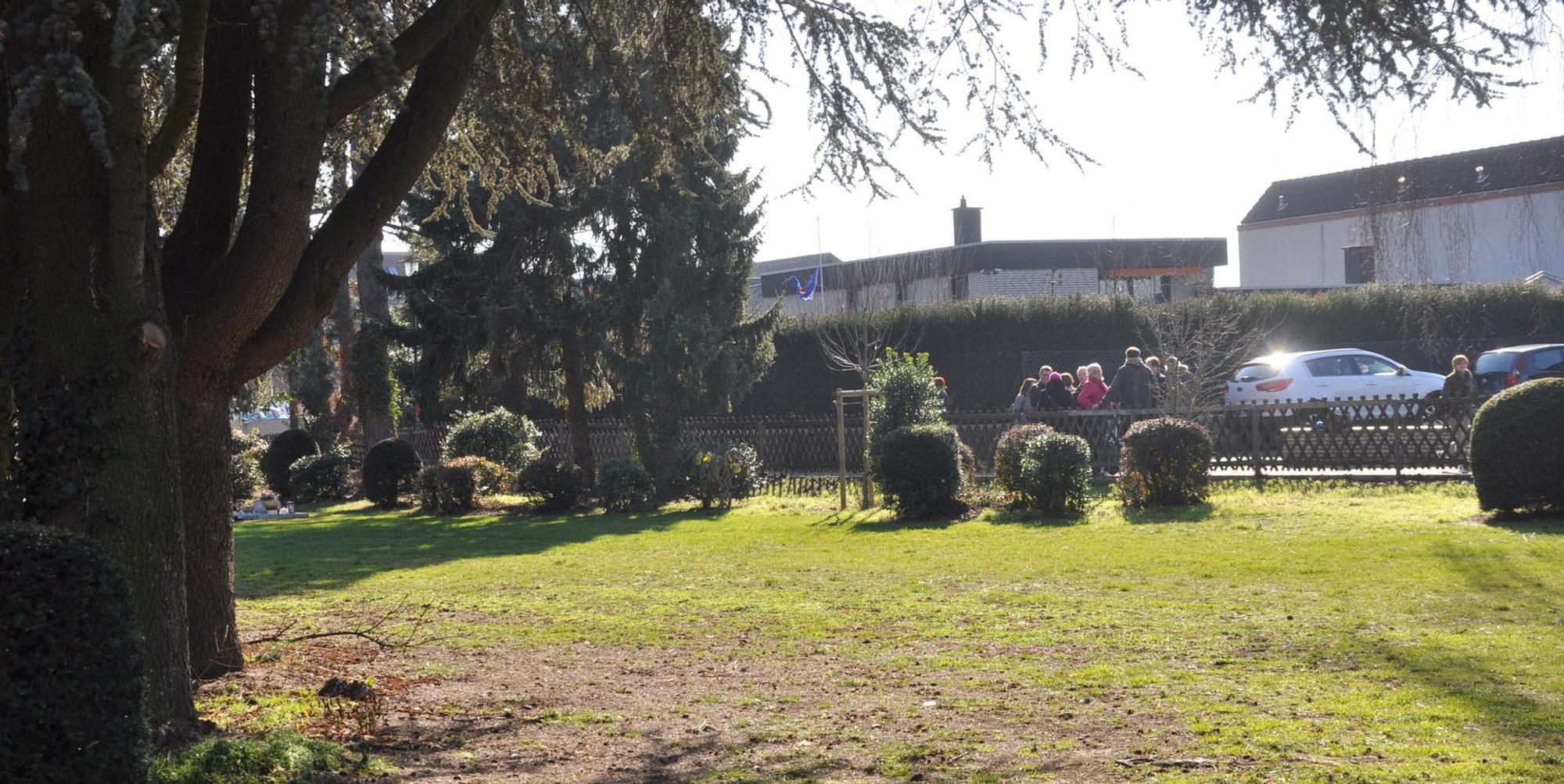 Der Friedhof in Angelsdorf