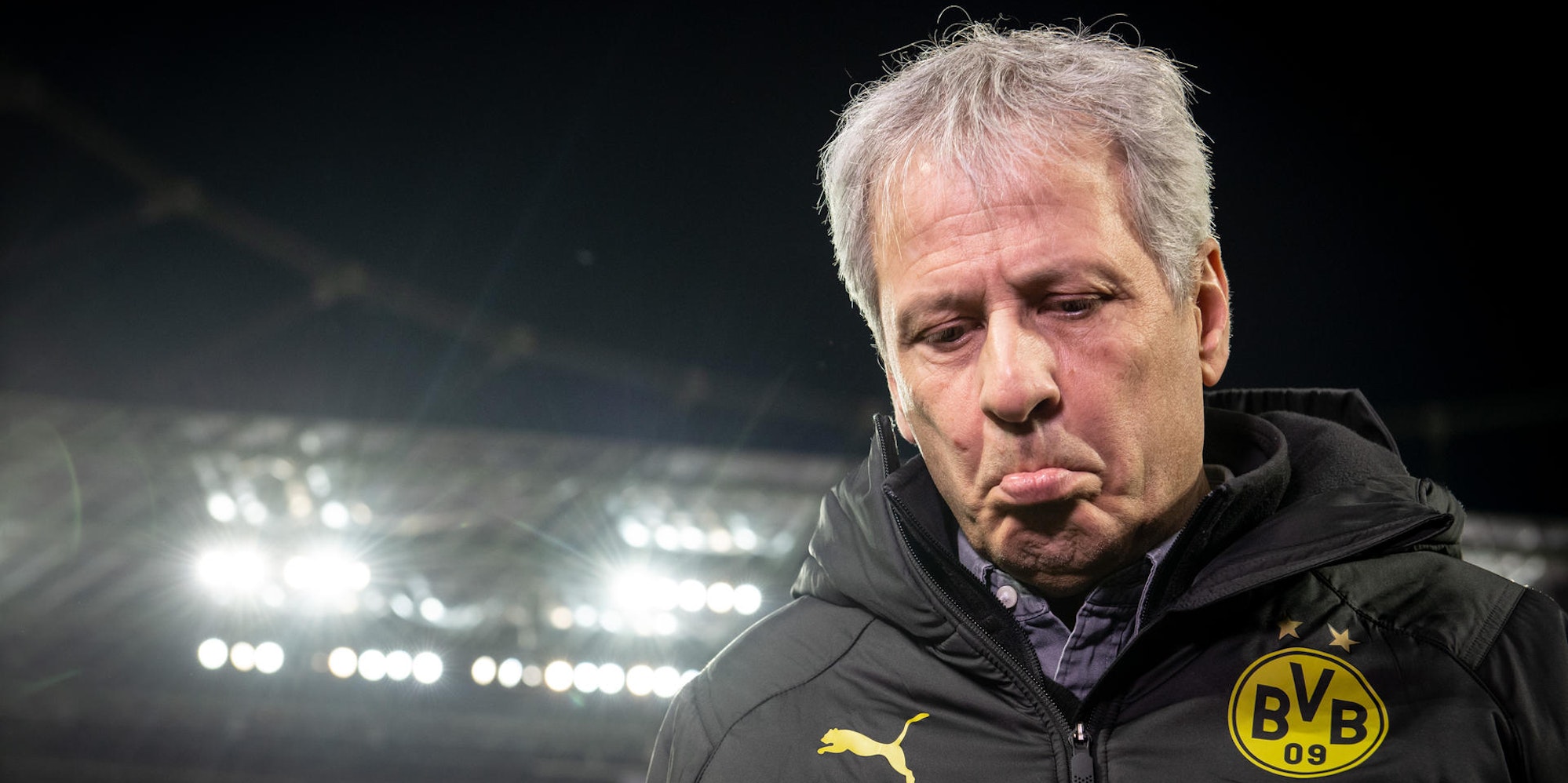 Favre geknickt nach B04