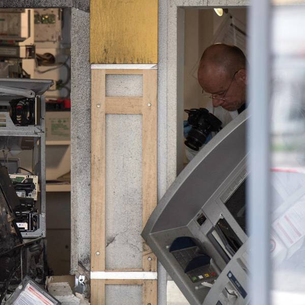 Geldautomat gesprengt