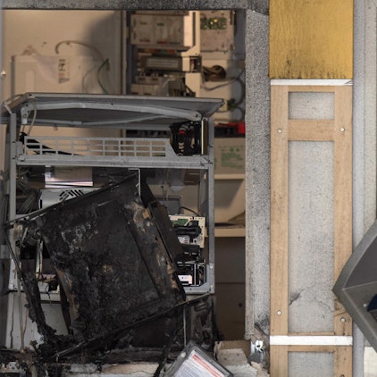 Geldautomat gesprengt