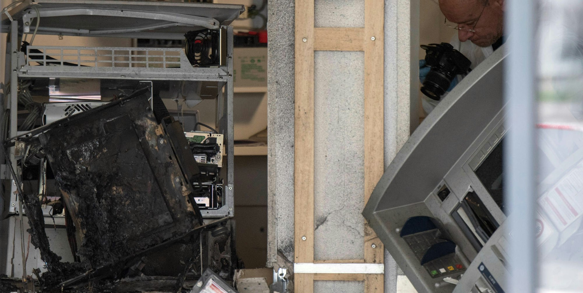 Geldautomat gesprengt