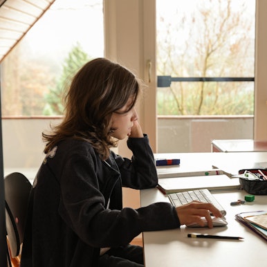 Schüler Homeschooling