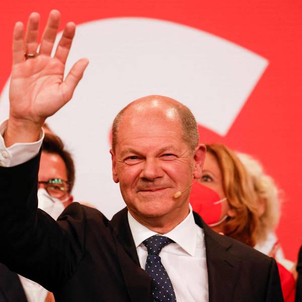 Olaf Scholz Wahlabend Reaktion
