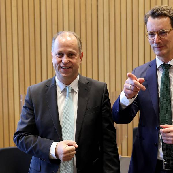 Wüst und FDP-CHef Stamp