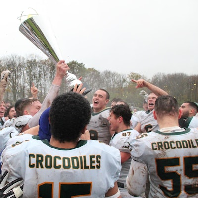 Crocodiles Meisterjubel