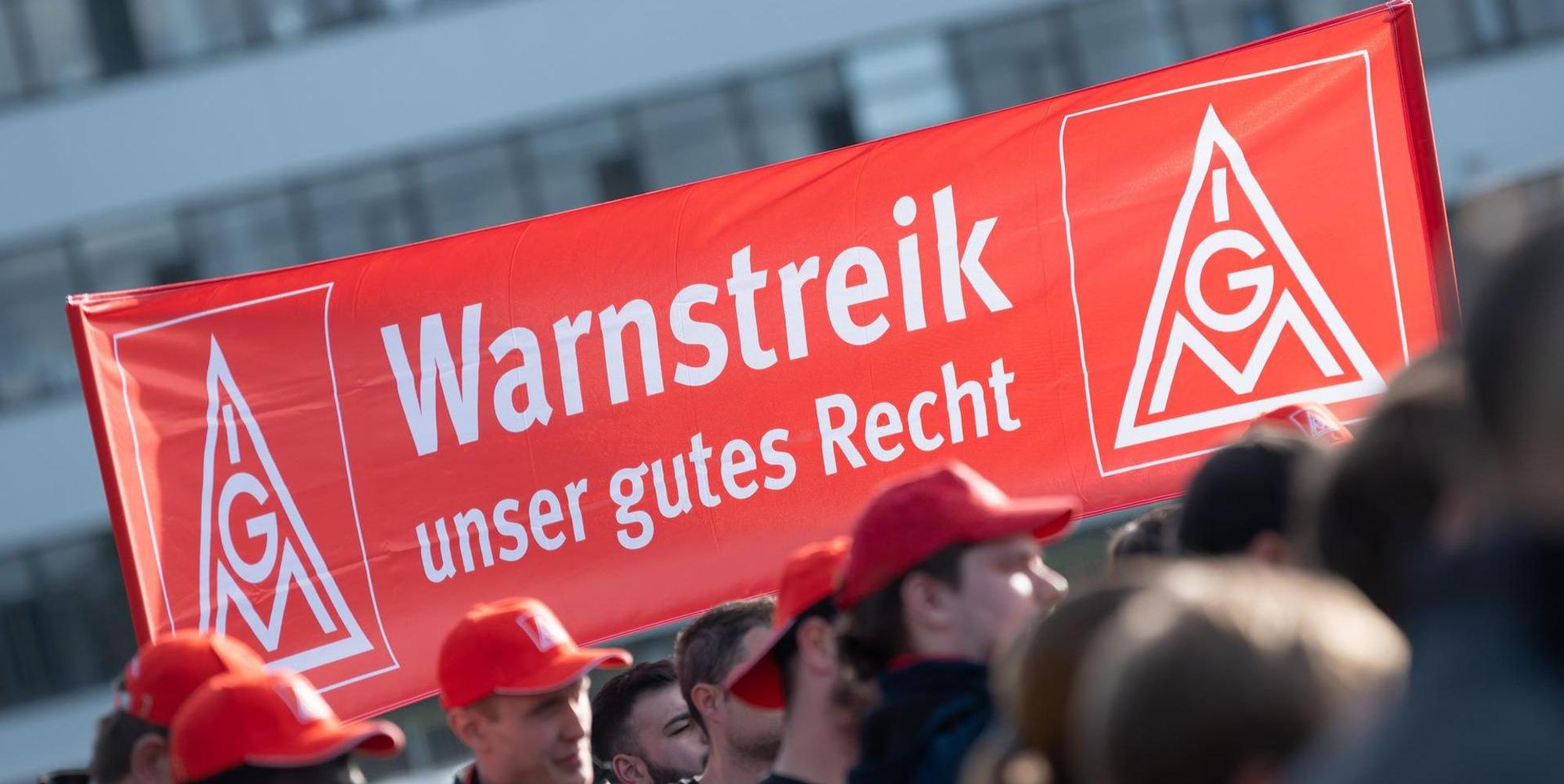 Streik IG Metall dpa 031122