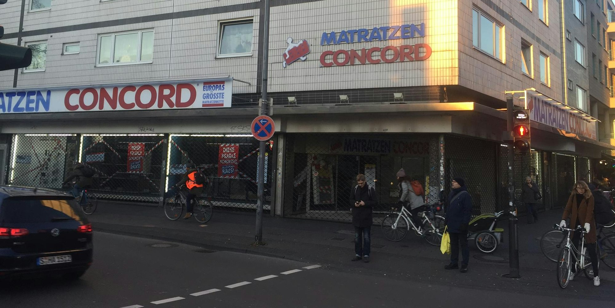 Die Matratzen-Concord-Filiale wird zum Jahresende geschlossen
