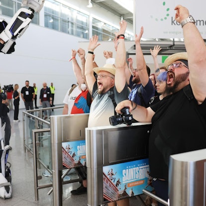 Gamescom Tag2 Schlange Einlass