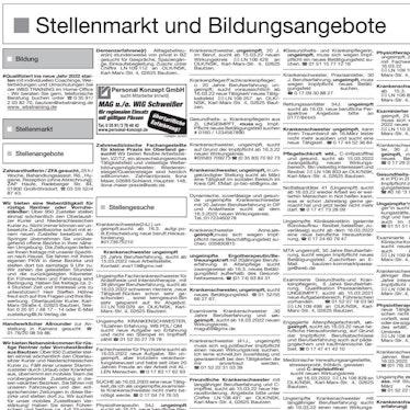 Stellenanzeigen Ungeimpfte
