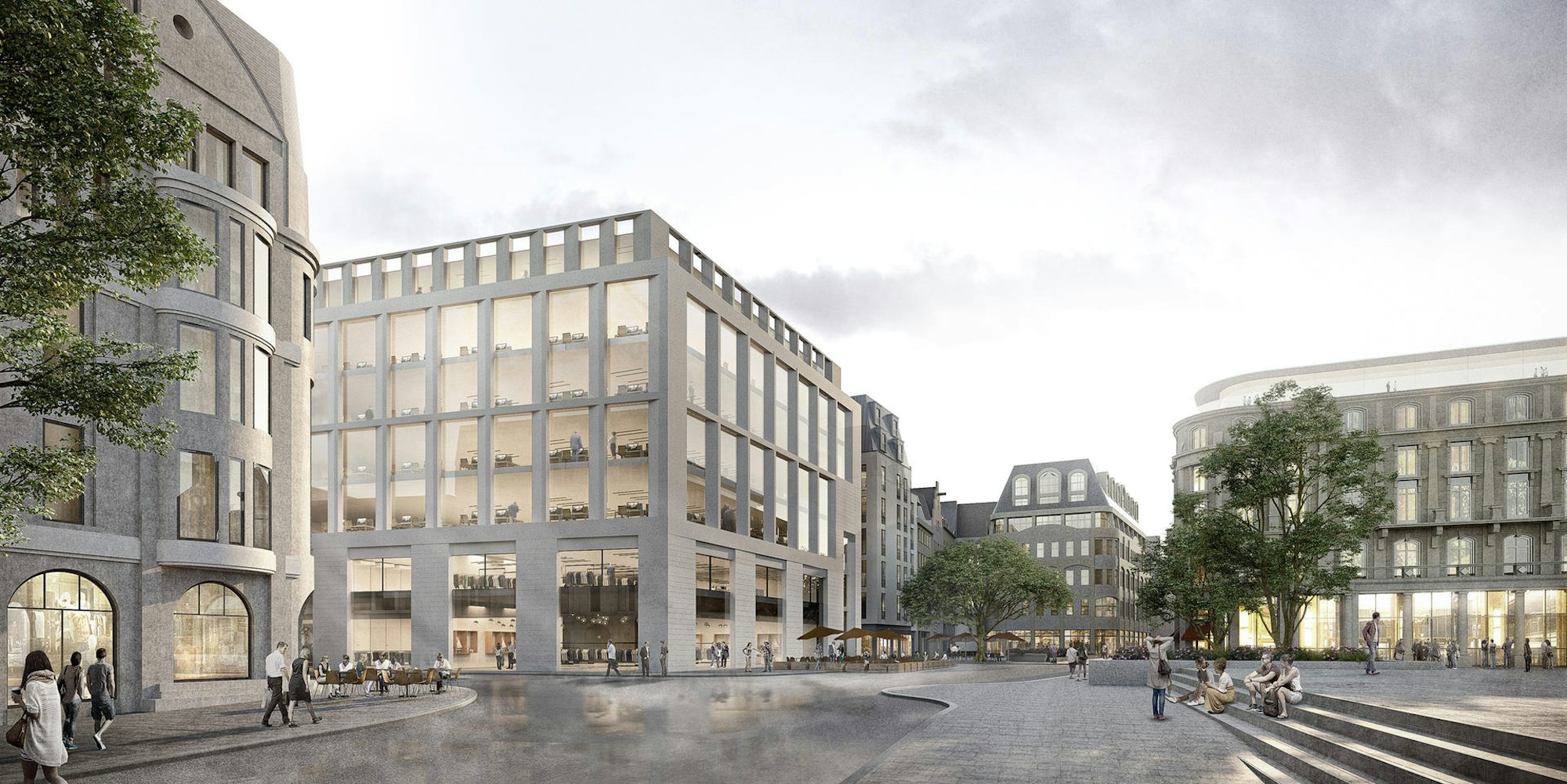 Laurenz-Carree Am Hof Köln Dom Städtebau