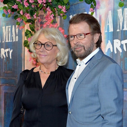 Ulvaeus und Ehefrau Lena