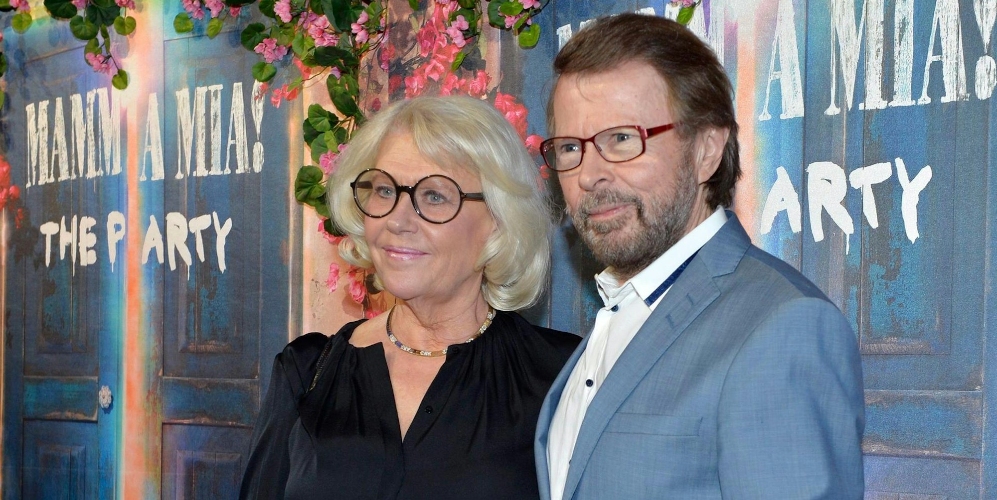 Ulvaeus und Ehefrau Lena