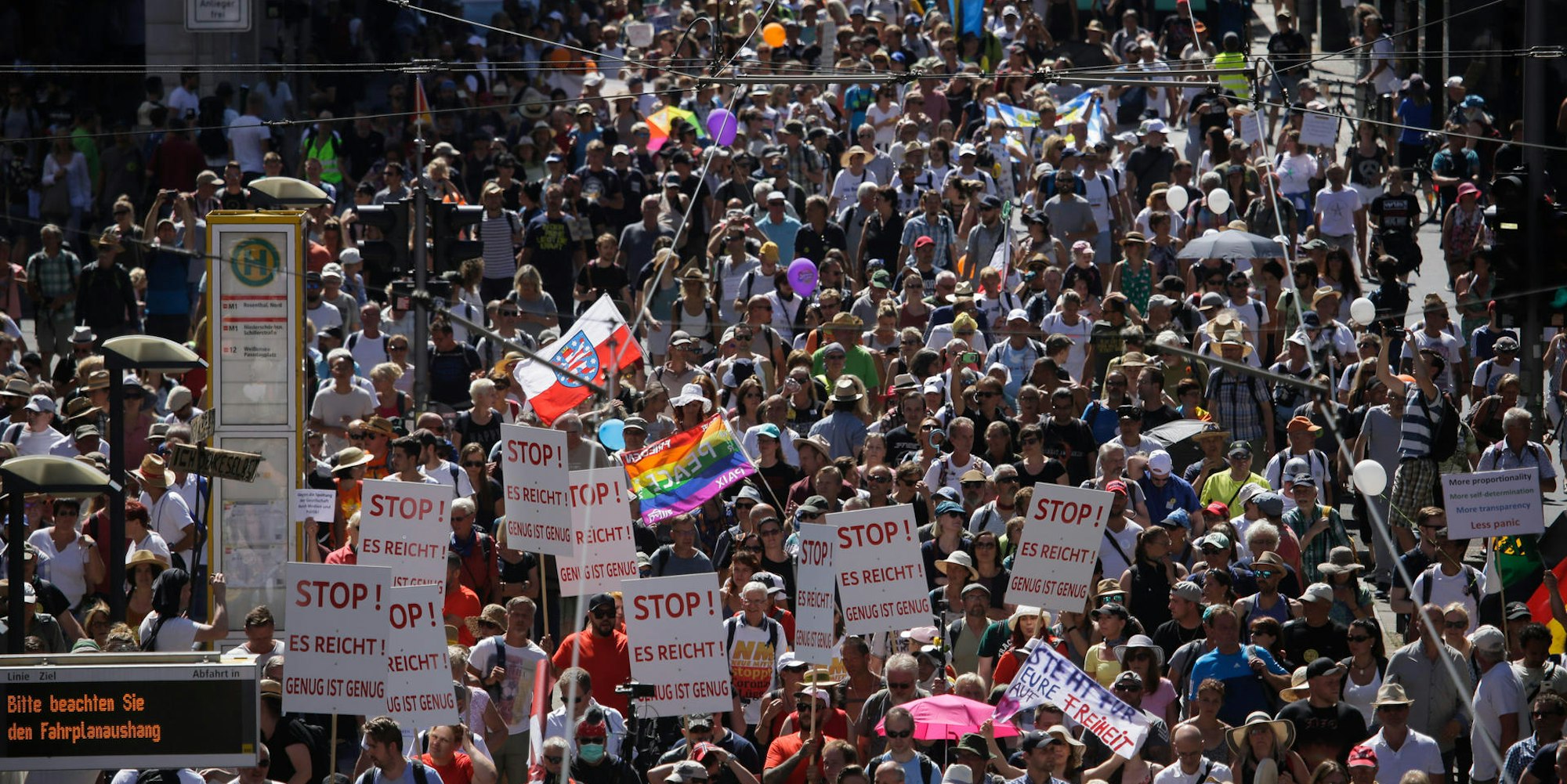 Corona-Demo Berlin I