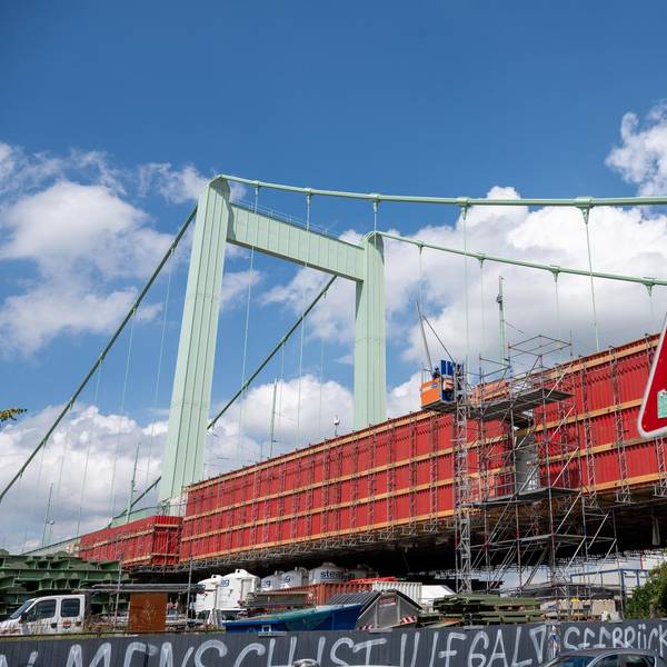 Baustelle Mülheimer Brücke