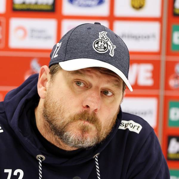 Baumgart angespannt auf PK