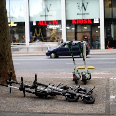 Scooter auf den Ringen