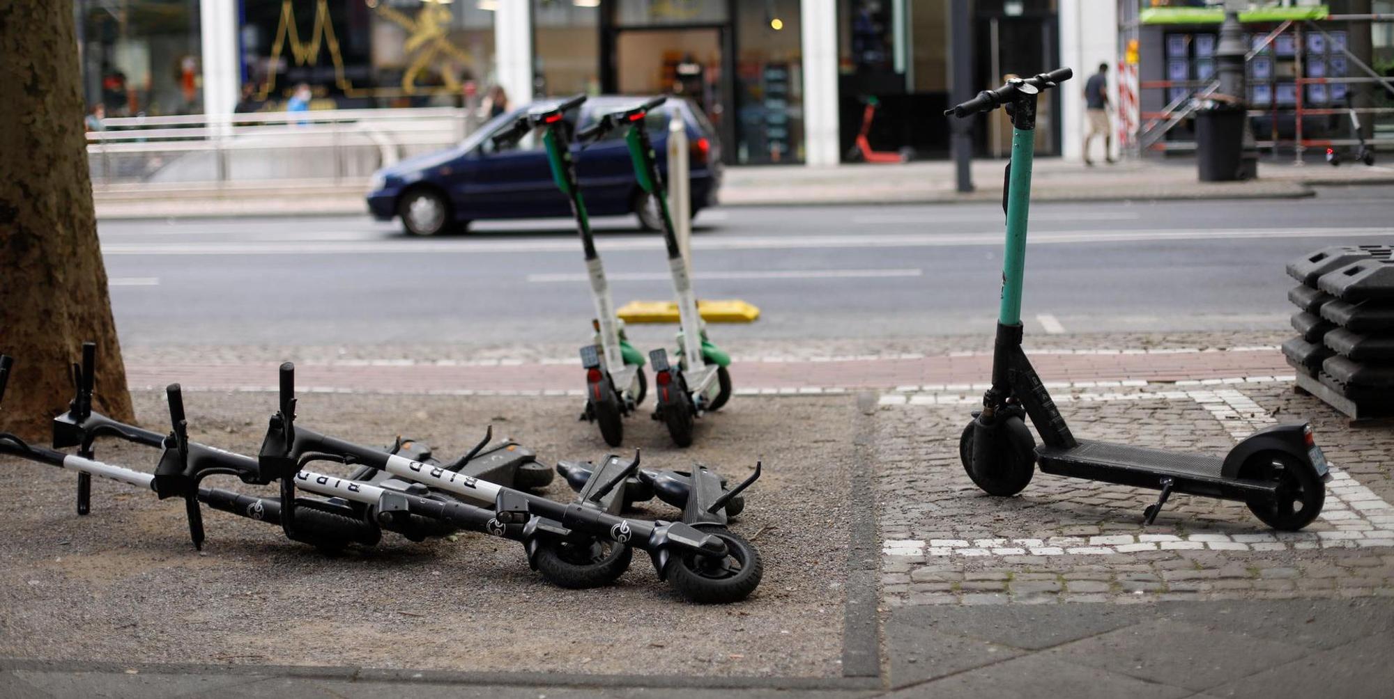 Scooter auf den Ringen