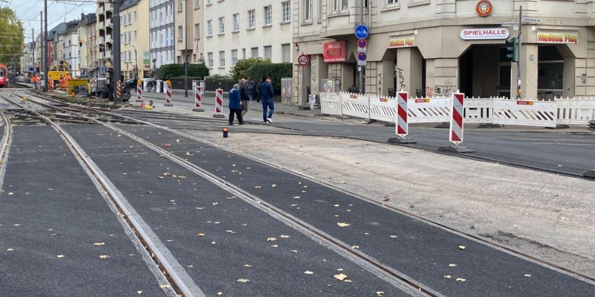 Gleisbau Ehrenfeld 2022