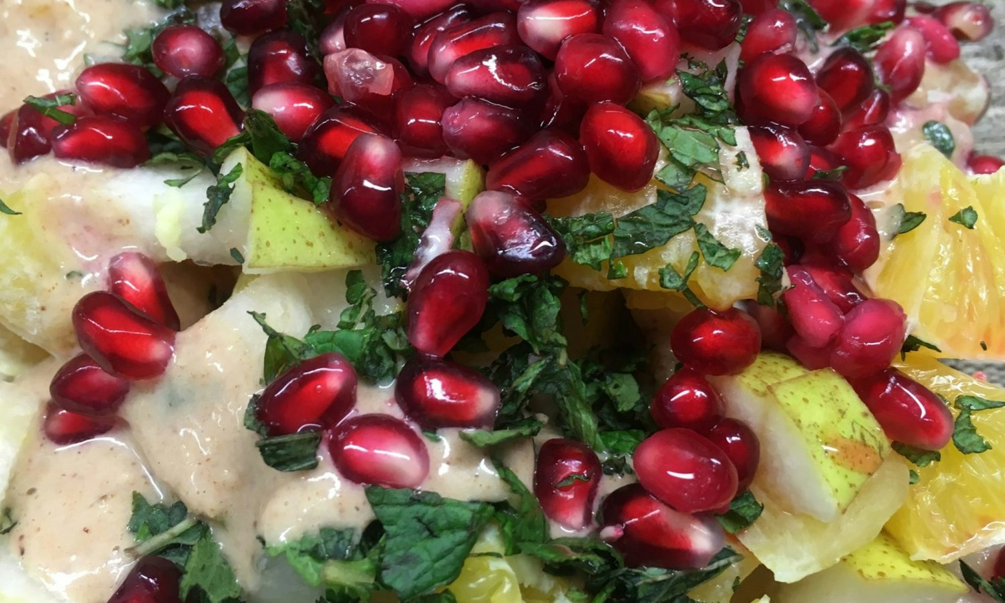 orangen birnen salat