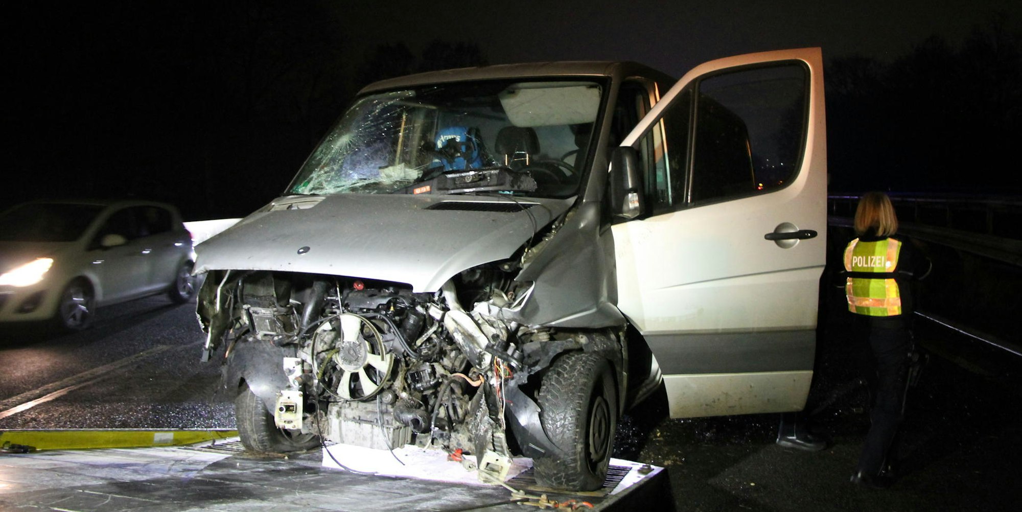 unfall a 555 mercedes