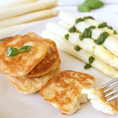 Spargel zweierlei mit puffer rezept der woche