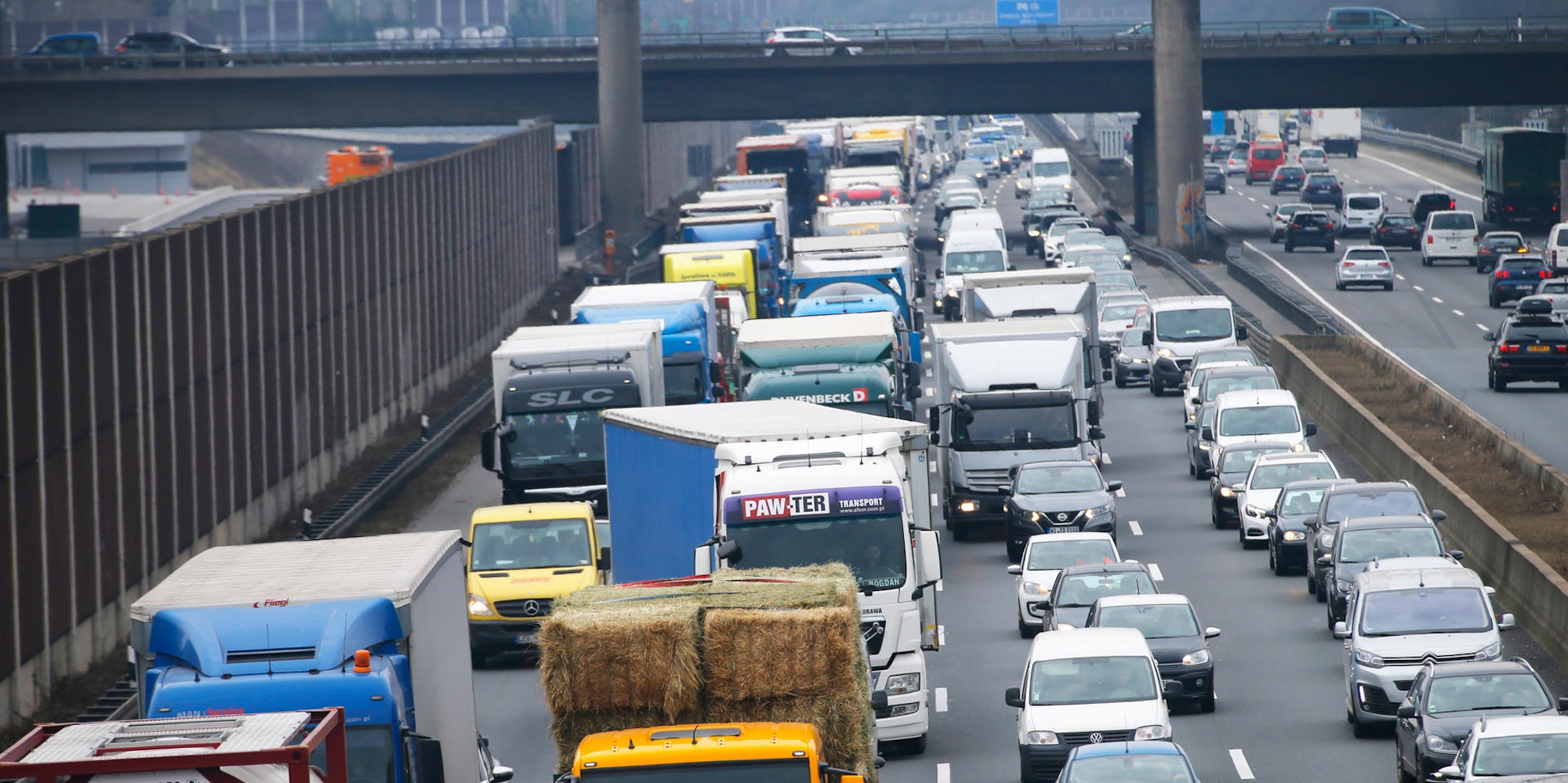 Stau auf der A3 gehört zum Alltag