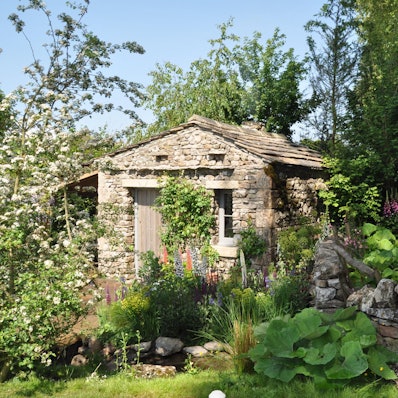 Cottage mit Gemüsegarten