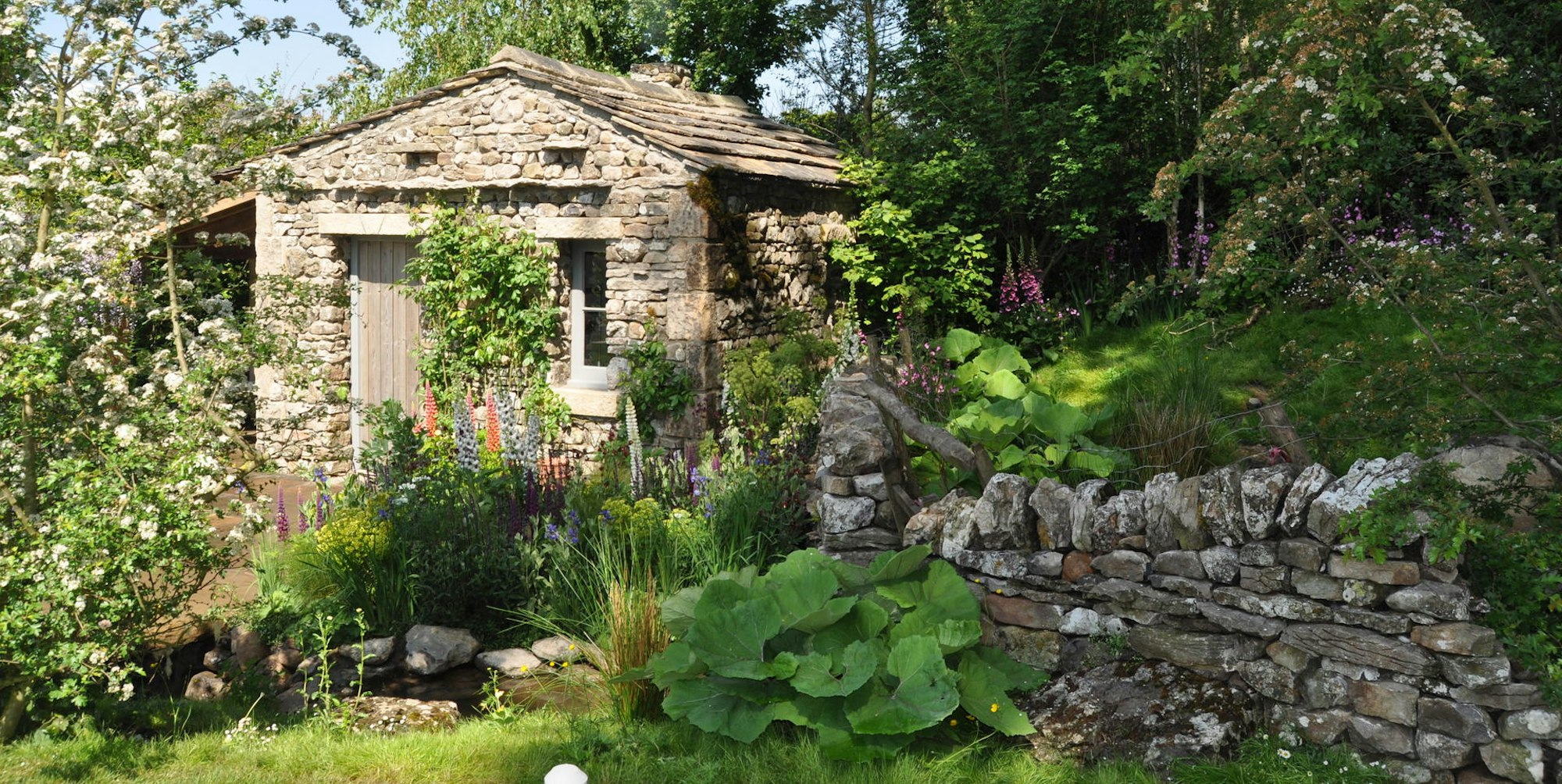 Cottage mit Gemüsegarten