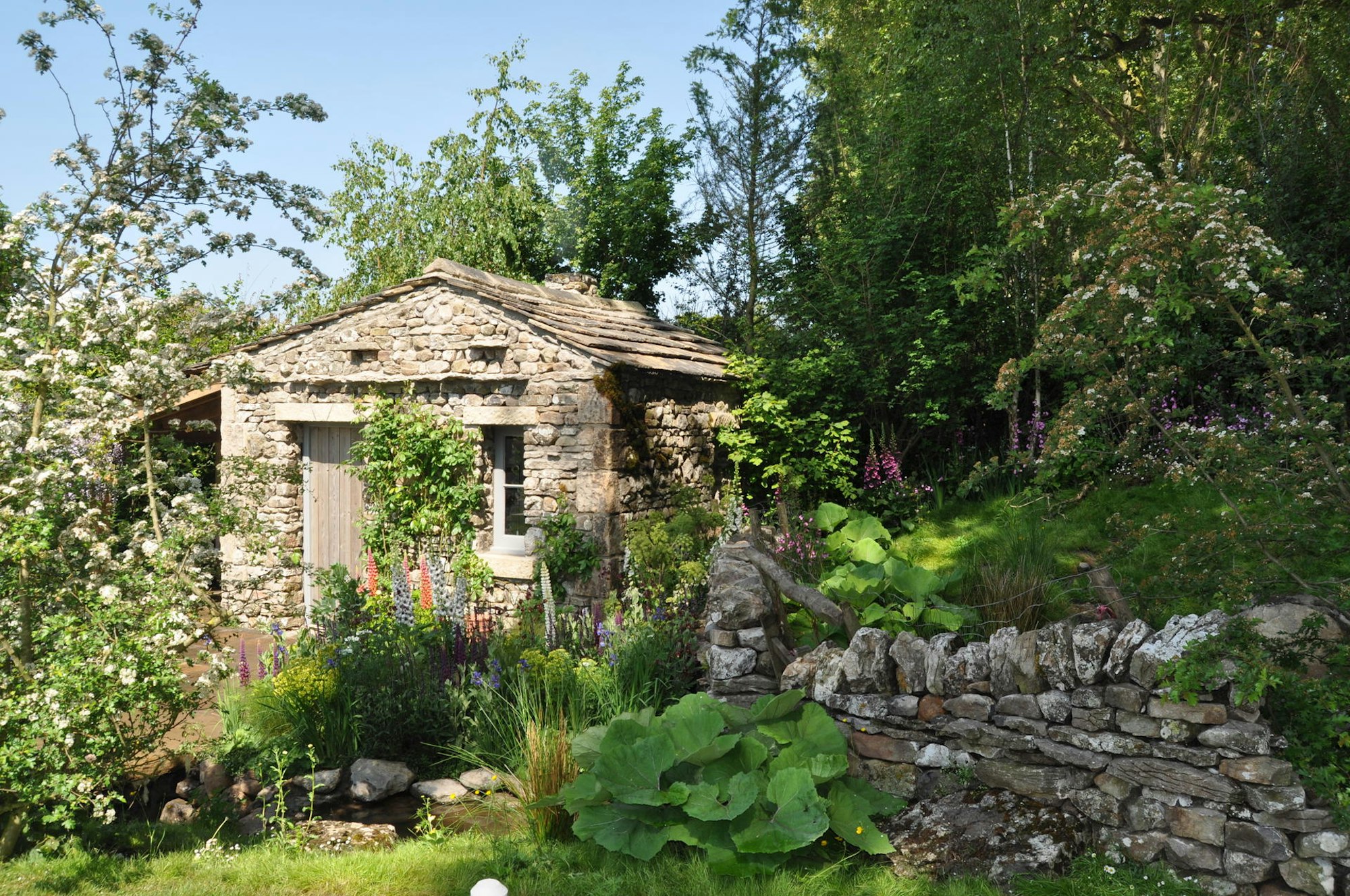 Cottage mit Gemüsegarten