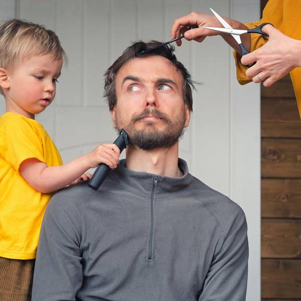 Getty Images_Haare selbst schneiden