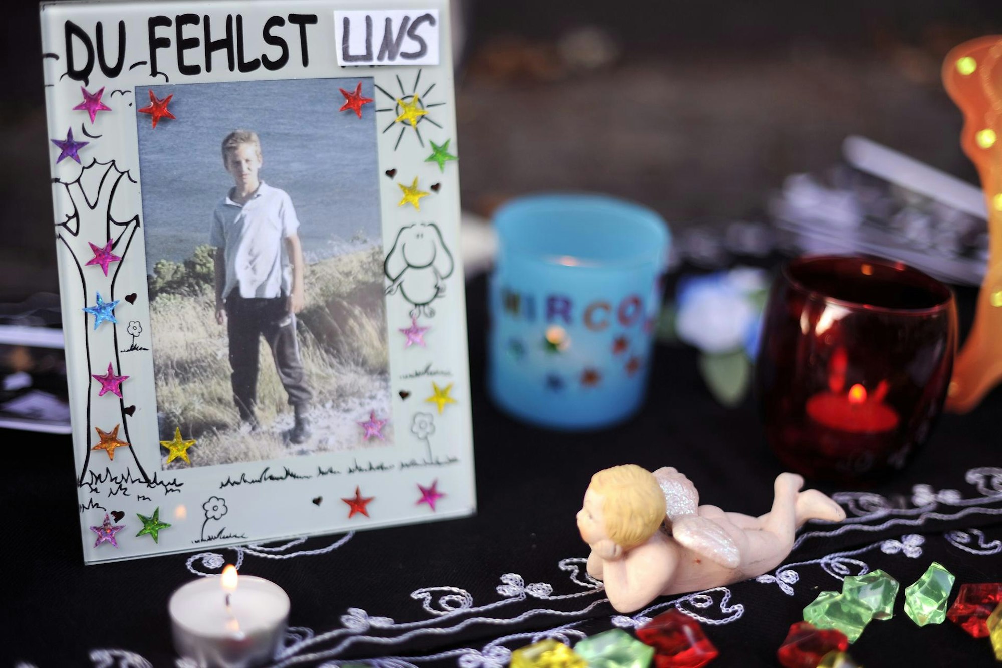 Mordfall Mirco Kerzen