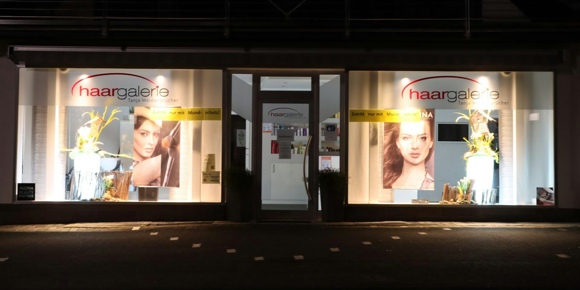 Friseure Lichtprotest