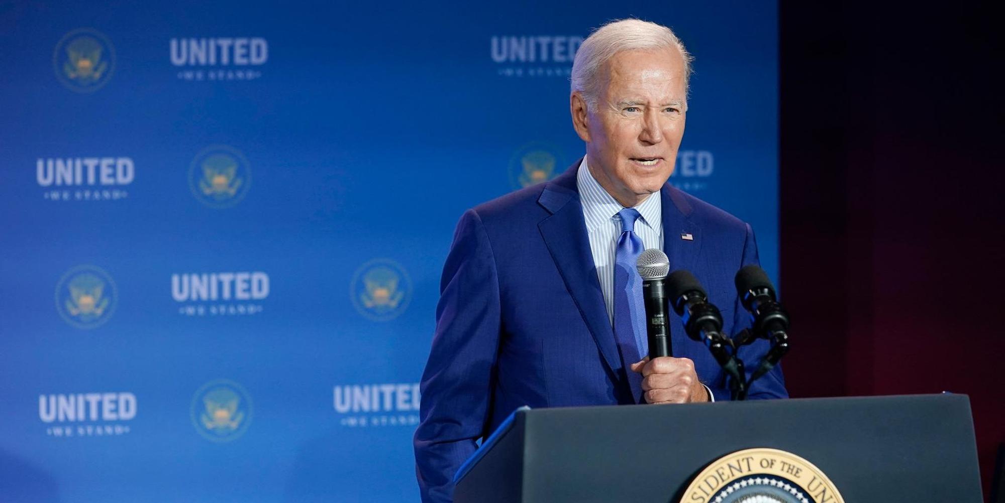 Joe Biden Podium 150922