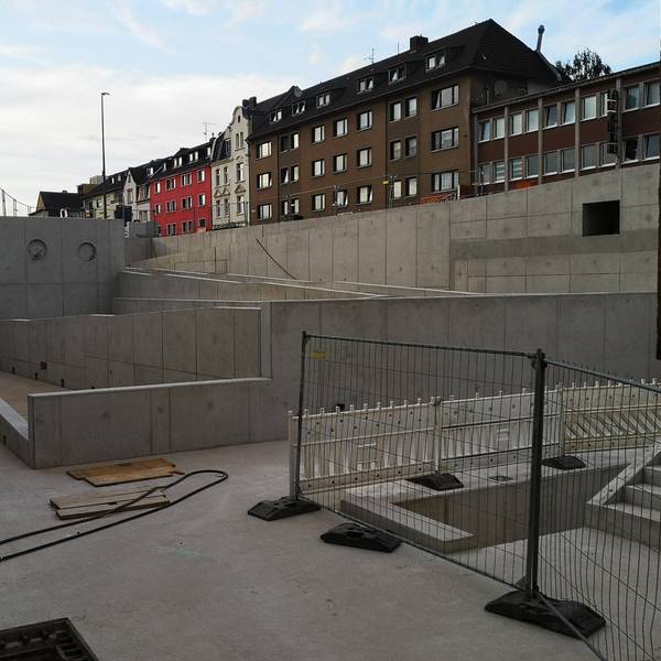 Wesseling-Unterführung-Rampe