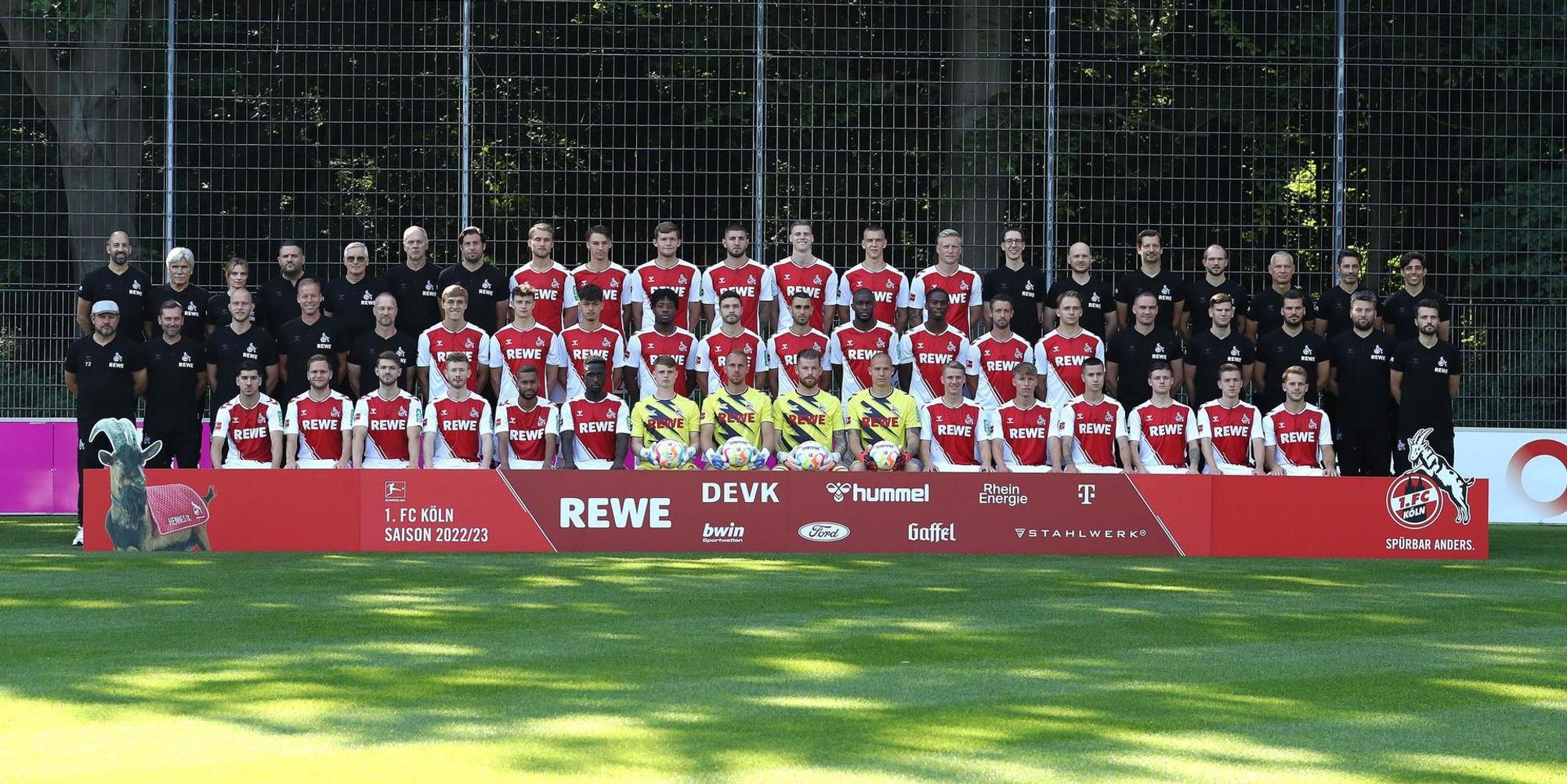 1. FC Köln Mannschaftsfoto