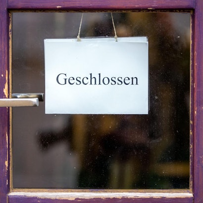 Geschlossen