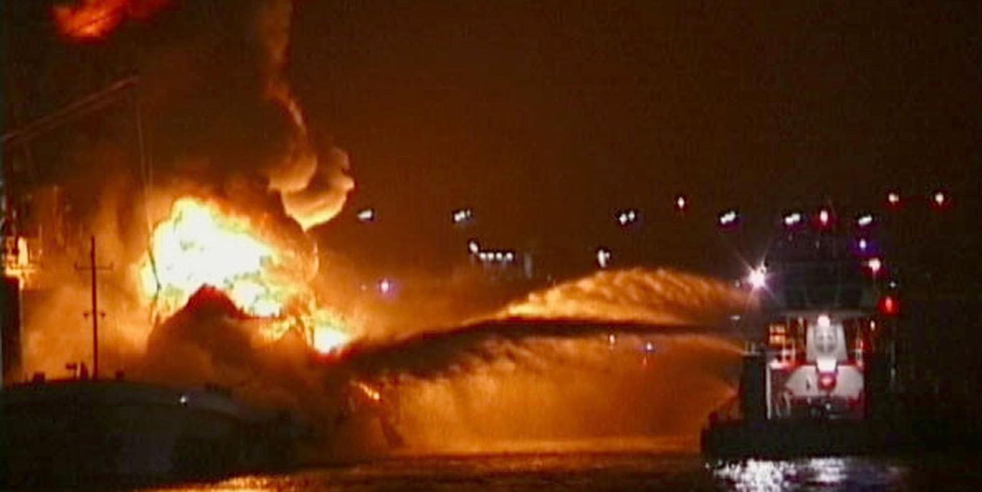 Explosion Avanti Rhein bei Worringen