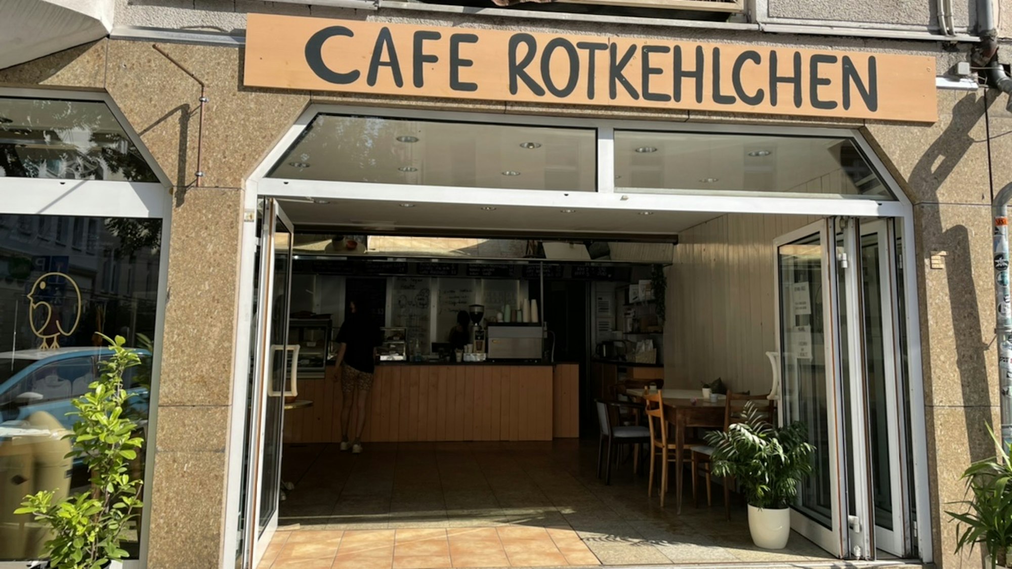 Das Café Rotkehlchen in der Südstadt.