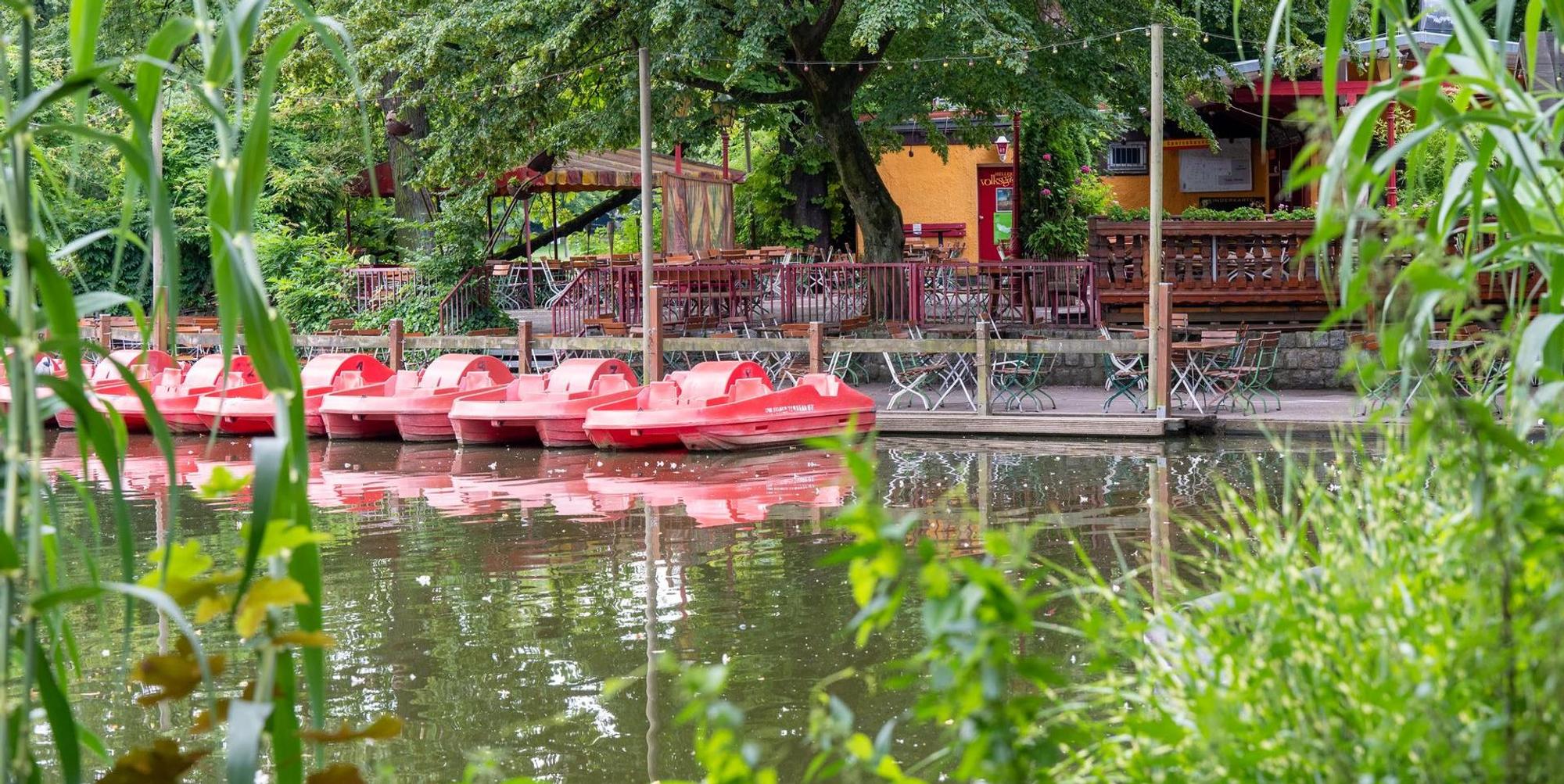 Volksgarten WEiher
