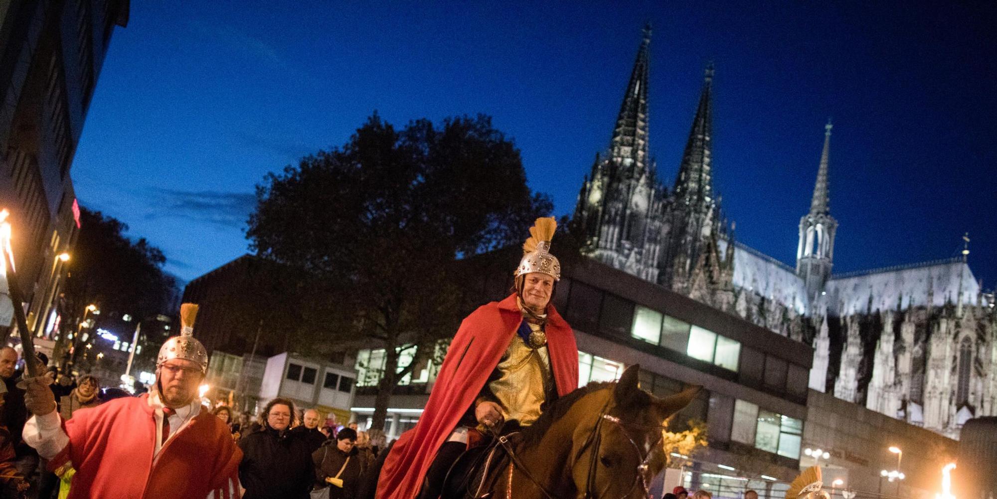 Martinszug Köln dpa