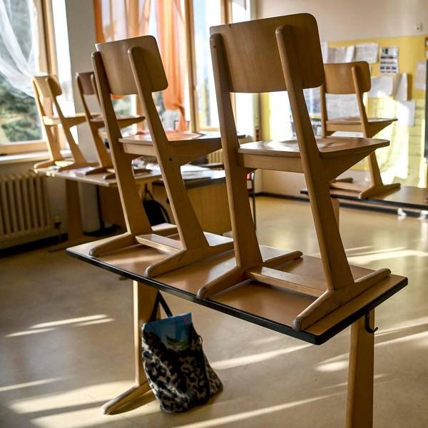 Leeres Klassenzimmer