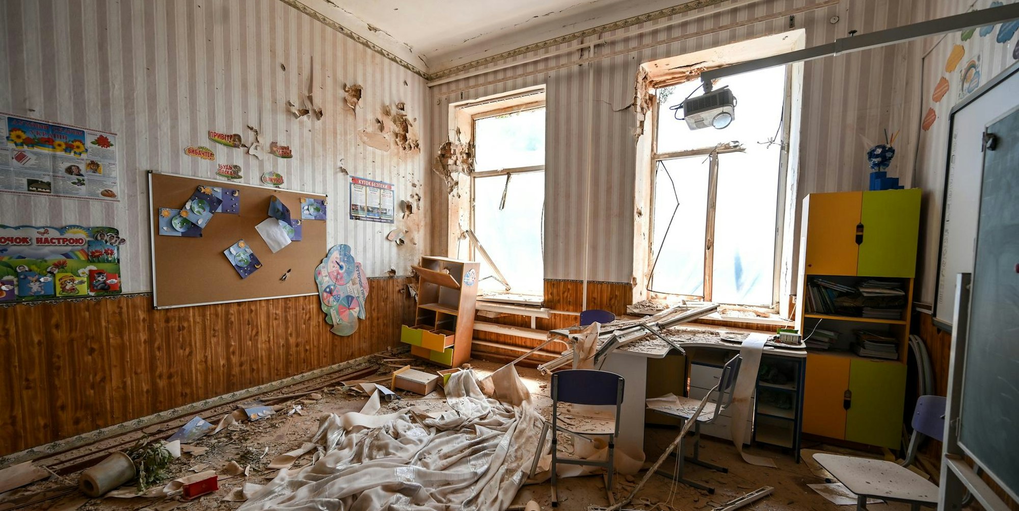 Schule Ukraine 140622