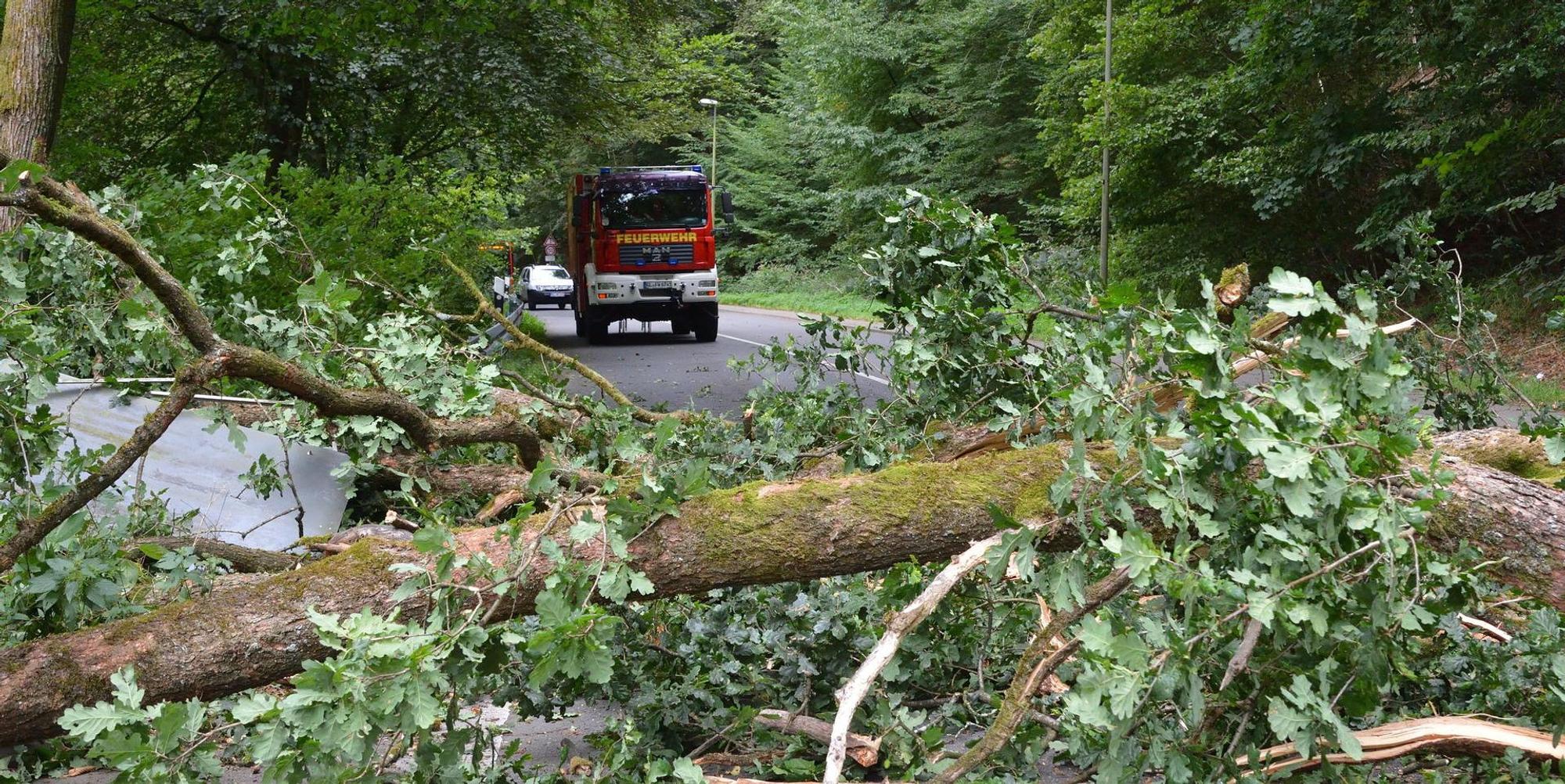 Sturm in Rhein-Berg