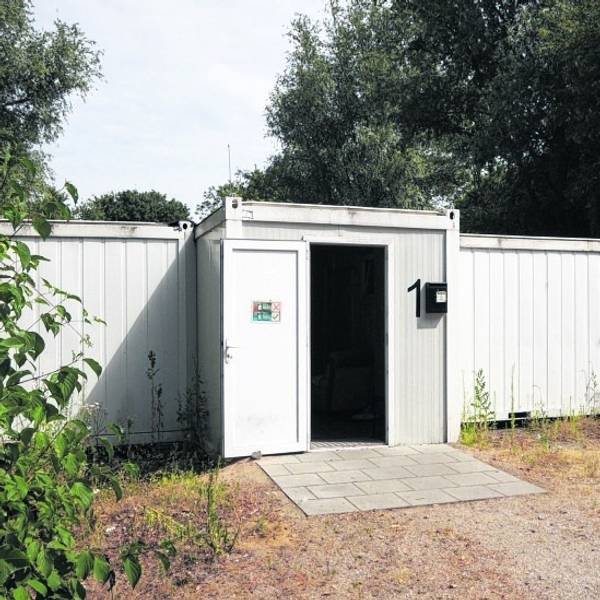 Flüchtlingscontainer Buir