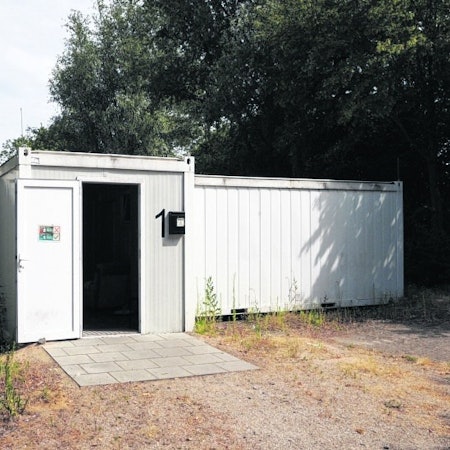 Flüchtlingscontainer Buir