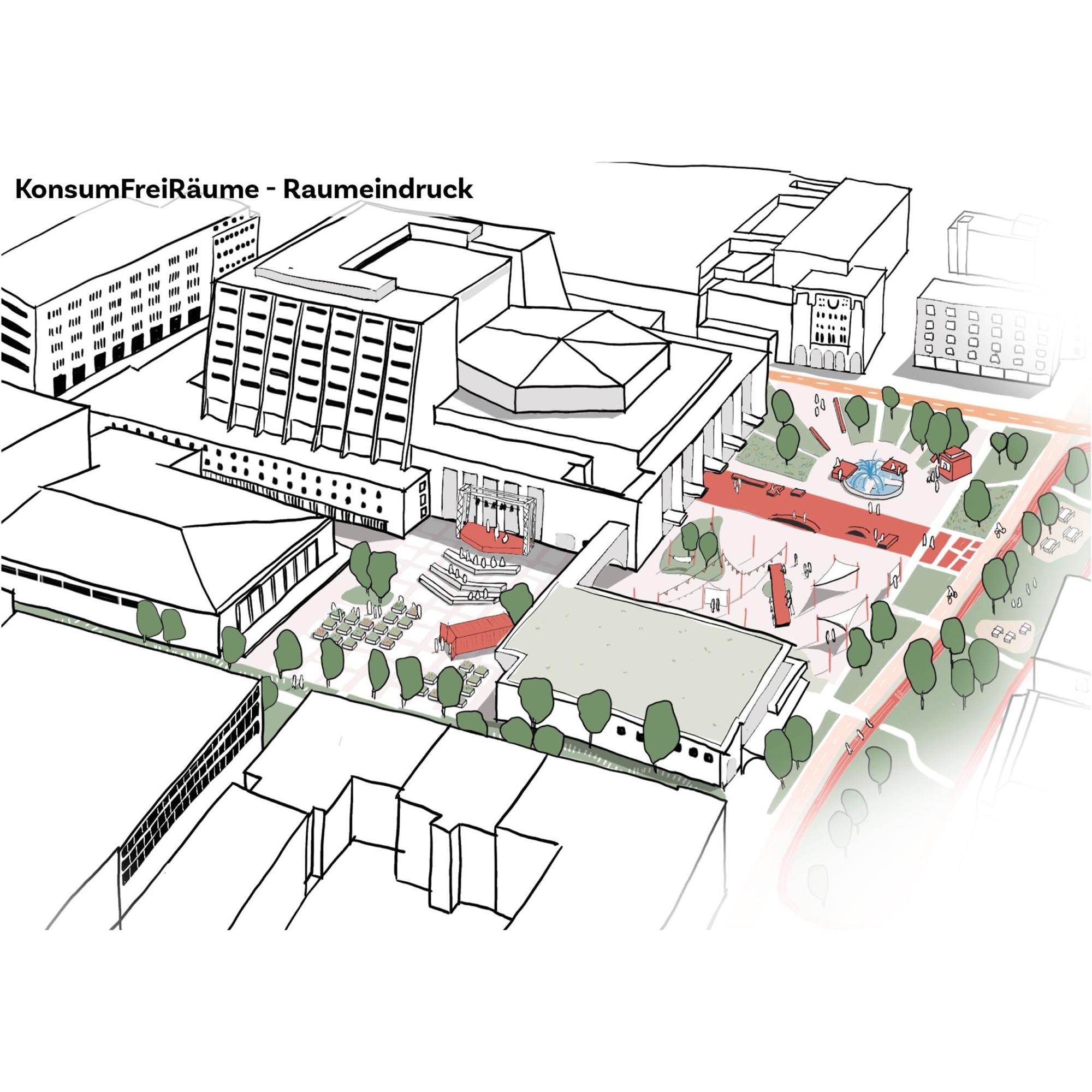 Studenten Offenbachplatz