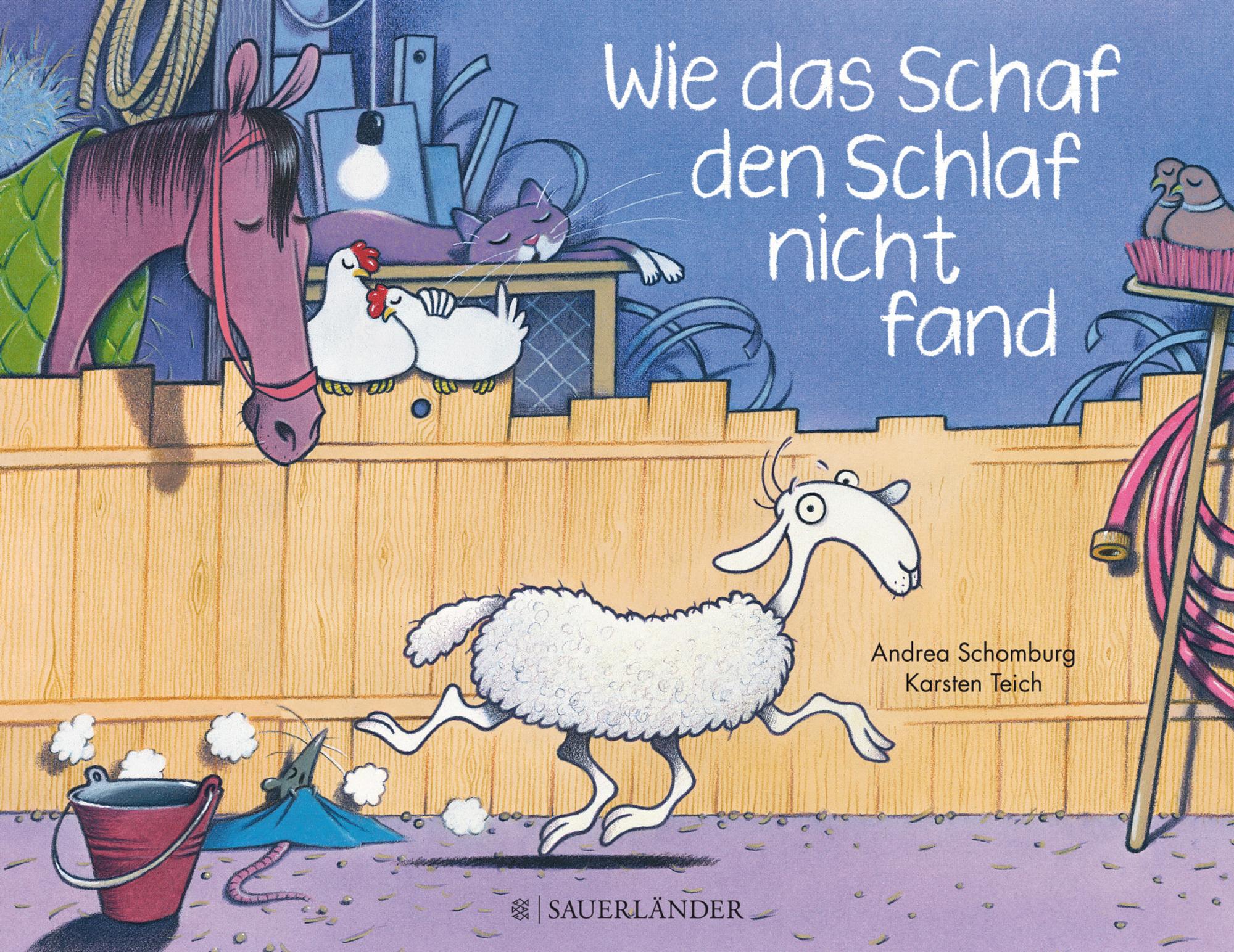 Schaf den Schlaf nicht fand Sauerländer