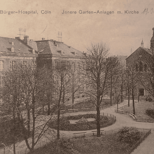 Bürgerhospital um 1905